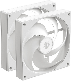 Вентилятор для корпуса ID-Cooling AS-140-W Duet 140х140x25 белый 4-pin 24.9дБ (упак.:2шт) Ret от магазина РЭССИ