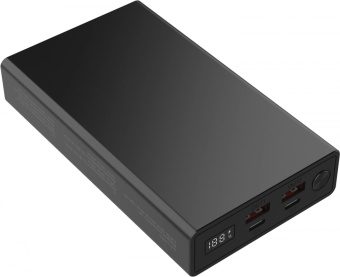 Мобильный аккумулятор Digma DGPD100WA 20000mAh QC3.0/PD3.0 100W 5A 2xUSB-A/2xUSB-C черный (DGPD20A100ABK) от магазина РЭССИ