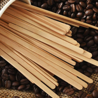 Размешиватели для напитков AVIORA деревянные в индивидуальной бумажной упаковке 178x6х1.3 мм 401-926 от магазина РЭССИ