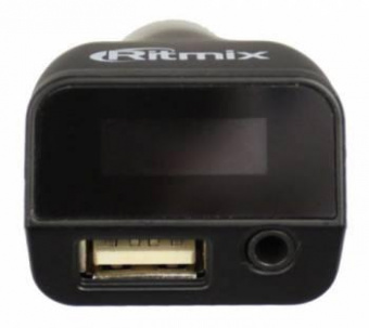 Автомобильный FM-модулятор Ritmix FMT-A740 черный USB (15118200) от магазина РЭССИ