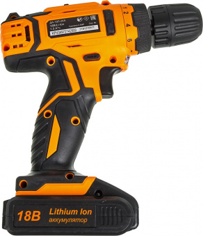 Дрель-шуруповерт Вихрь ДА-18Л-2КА аккум. патрон:быстрозажимной (72/14/25) от магазина РЭССИ
