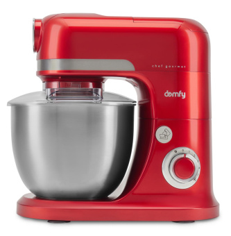 Кухонная машина Domfy DSC-KM502 планетар.вращ. 2000Вт красный от магазина РЭССИ