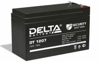 Аккумулятор DT 12В 7Ач  DT1207 Delta от магазина РЭССИ