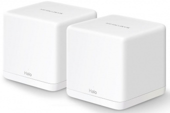 Бесшовный Mesh роутер Mercusys Halo H30G(2-pack) AC1300 10/100/1000BASE-TX белый (упак.:2шт) от магазина РЭССИ