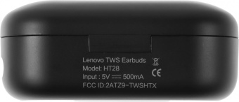 Гарнитура внутриканальные Lenovo HT28 черный беспроводные bluetooth в ушной раковине (УТ000023561) от магазина РЭССИ