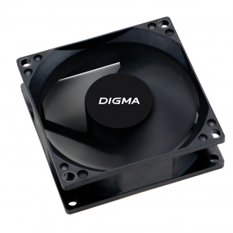 Вентилятор Digma DFAN-80 80x80x25mm 3-pin 4-pin (Molex)23dB 73gr Ret от магазина РЭССИ