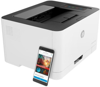 Принтер лазерный HP Color LaserJet Laser 150a (4ZB94A) A4 белый от магазина РЭССИ