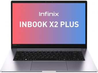 Ноутбук Infinix Inbook X2 Plus XL25 Core i3 1115G4 8Gb SSD256Gb Intel UHD Graphics 15.6" IPS FHD (1920x1080) Windows 11 Home 64 grey WiFi BT Cam (71008300756) от магазина РЭССИ