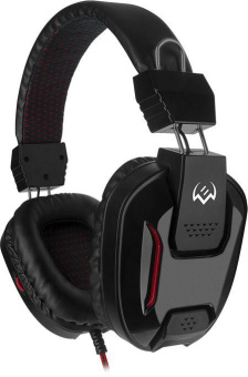 Наушники с микрофоном Sven AP-G555MV черный 2.2м мониторные оголовье от магазина РЭССИ