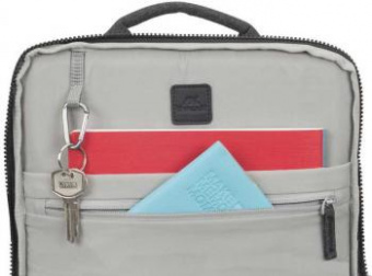 Рюкзак для ноутбука 15.6" Riva 8861 черный полиуретан/полиэстер от магазина РЭССИ