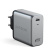 Картинка Сетевое зар./устр. Satechi Compact Charger 5A (PD) USB-C универсальное серый (ST-UC100WSM-EU) от магазина РЭССИ Сетевое зар./устр. Satechi Compact Charger 5A (PD) USB-C универсальное серый (ST-UC100WSM-EU) от магазина РЭССИ