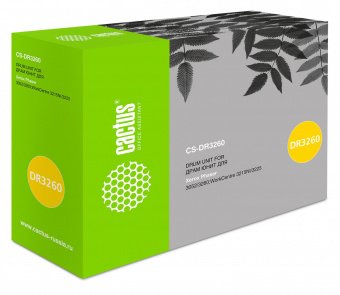 Блок фотобарабана Cactus CS-DR3260 101R00474 черный ч/б:10000стр. для PH 3052/3260 WC 3215/3225 Xerox от магазина РЭССИ