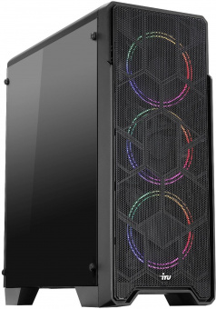 ПК IRU Game 717 TWR i7 10700F (2.9) 32Gb 1Tb 7.2k SSD500Gb RTX3080 10Gb Free DOS GbitEth 750W черный от магазина РЭССИ