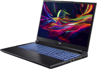 Ноутбук IRU Калибр 15ALC Core i5 12500H 16Gb SSD512Gb NVIDIA GeForce RTX 3050 4Gb 15.6" IPS FHD (1920x1080) Free DOS black WiFi BT Cam 3465mAh от магазина РЭССИ