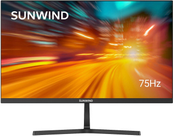 Монитор SunWind 27" SM-27QI201 черный IPS LED 5ms 16:9 HDMI M/M матовая 300cd 178гр/178гр 2560x1440 75Hz G-Sync DP 2K 4.3кг от магазина РЭССИ