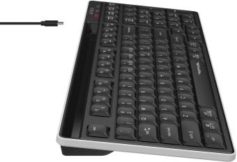 Клавиатура A4Tech Fstyler FBX70C черный USB беспроводная BT/Radio slim Multimedia (FBX70C) от магазина РЭССИ