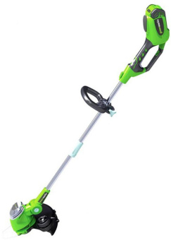 Триммер электрический Greenworks G40LT аккум. разбор.штан. реж.эл.:леска от магазина РЭССИ