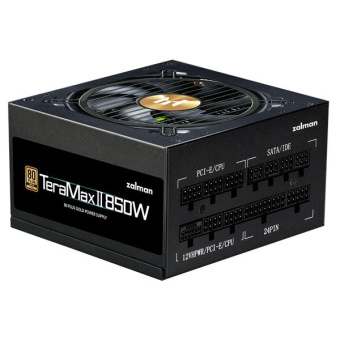 Блок питания Zalman ATX 850W ZM850-TMX2 80+ gold 24pin APFC 120mm fan 12xSATA Cab Manag RTL от магазина РЭССИ