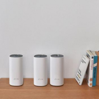 Бесшовный Mesh роутер TP-Link Deco E4 (DECO E4(3-PACK)) AC1200 10/100BASE-TX (упак.:3шт) от магазина РЭССИ