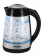 Чайник электрический Hyundai HYK-G3803 1.7л. 2200Вт черный/серебристый (корпус: стекло) от магазина РЭССИ