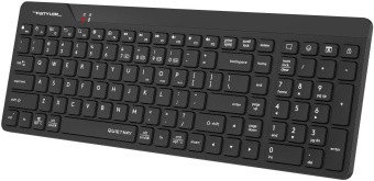 Клавиатура A4Tech Fstyler FBK23 AS черный USB беспроводная BT/Radio (FBK23 AS) от магазина РЭССИ
