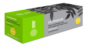 Картридж лазерный Cactus CS-PH3610X 106R02723 черный (14100стр.) для Xerox Phaser 3610/3610N/3615 от магазина РЭССИ