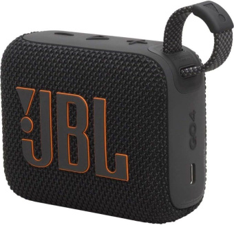Колонка порт. JBL GO 4 черный 4.2W 1.0 BT 850mAh (JBLGO4BLK) от магазина РЭССИ
