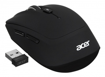Мышь Acer OMR050 черный оптическая (1600dpi) беспроводная BT/Radio USB (6but) от магазина РЭССИ