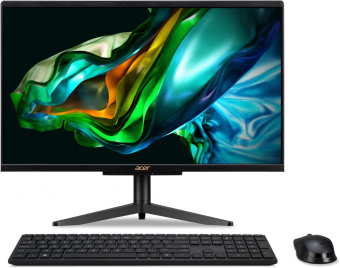 Моноблок Acer Aspire C22-1610 21.5" Full HD N100 (0.8) 8Gb SSD512Gb UHDG CR Eshell WiFi BT 65W клавиатура мышь Cam черный 1920x1080 от магазина РЭССИ