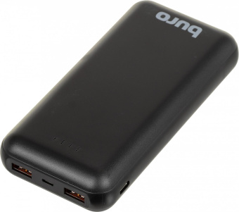 Мобильный аккумулятор Buro BPF20E 20000mAh QC3.0/PD3.0 4.5A черный (BPF20E22PBK) от магазина РЭССИ