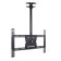 Картинка Кронштейн для телевизора Kromax COBRA-4 черный 15"-75" макс.65кг потолочный поворот и наклон от магазина РЭССИ Кронштейн для телевизора Kromax COBRA-4 черный 15"-75" макс.65кг потолочный поворот и наклон от магазина РЭССИ