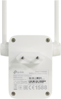 Повторитель беспроводного сигнала TP-Link TL-WA855RE N300 10/100BASE-TX белый от магазина РЭССИ