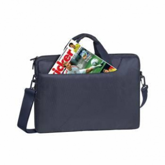 Сумка для ноутбука 15.6" Riva 8035 темно-синий полиэстер (8035 DARK BLUE) от магазина РЭССИ