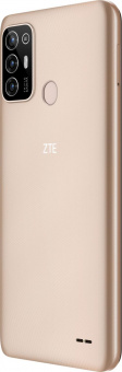 Смартфон ZTE Blade A52 64Gb 4Gb золотой моноблок 3G 4G 2Sim 6.52" 720x1600 Android 11 13Mpix 802.11 b/g/n GPS GSM900/1800 GSM1900 TouchSc FM microSD max512Gb от магазина РЭССИ