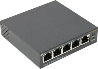 Коммутатор TP-Link TL-SG1005P 5G 4PoE+ 65W неуправляемый от магазина РЭССИ