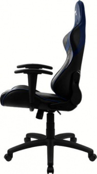 Кресло игровое Aerocool AС100 AIR черный/синий сиденье черный/синий ПВХ/полиуретан крестов. от магазина РЭССИ
