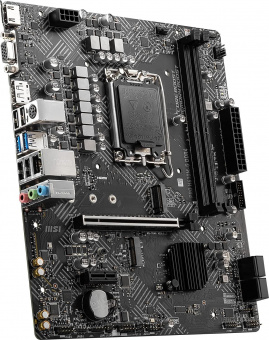 Материнская плата MSI PRO H610M-G DDR4 Soc-1700 Intel H610 2xDDR4 mATX AC`97 8ch(7.1) GbLAN+VGA+HDMI+DP от магазина РЭССИ