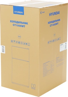 Холодильник Hyundai CT1025 2-хкамерн. белый от магазина РЭССИ