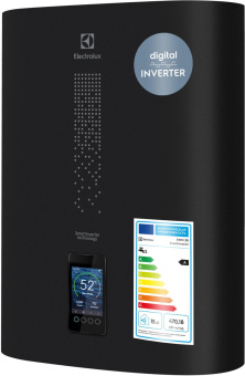 Водонагреватель Electrolux SmartInverter EWH 30 2кВт 30л электрический настенный/черный от магазина РЭССИ