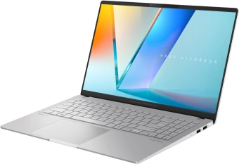 Ноутбук Asus Vivobook S 15 OLED S5507QA-MA052W Snapdragon X Elite X1E 78 100 32Gb SSD1Tb Qualcomm Adreno 15.6" OLED 3K (2880x1620) Windows 11 Home silver WiFi BT Cam (90NB14Q2-M00630) от магазина РЭССИ