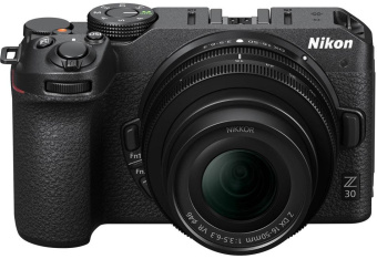 Зеркальный Фотоаппарат Nikon Z 30 Kit черный NIKKOR Z DX 16-50mm f/3.5-6.3 VR 3" 4K SDXC Li-ion от магазина РЭССИ