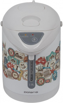 Термопот Polaris PWP 2821 2.8л. 700Вт белый от магазина РЭССИ