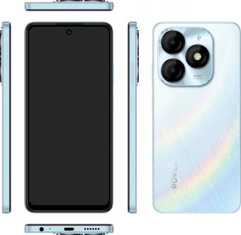 Смартфон Itel A666LN P55 128Gb 8Gb голубой моноблок 3G 4G 2Sim 6.6" 720x1612 Android 13 50Mpix 802.11 b/g/n NFC GPS GSM900/1800 GSM1900 TouchSc microSDXC max1024Gb от магазина РЭССИ