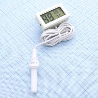 Термогигрометр с выносным датчиком от магазина РЭССИ