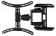 Кронштейн для телевизора Hama Fullmotion H-118619 черный 32"-65" макс.35кг настенный поворот и наклон от магазина РЭССИ
