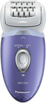 Эпилятор Panasonic ES-ED23-V520 скор.:2 насад.:2 от аккум. белый/фиолетовый от магазина РЭССИ