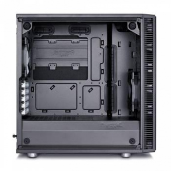 Корпус Fractal Design Define Mini C TG черный без БП mATX 5x120mm 4x140mm 2xUSB3.0 audio bott PSU от магазина РЭССИ
