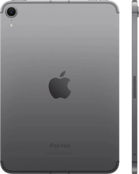 Планшет Apple iPad mini 2024 A2995 A17 Pro 6С RAM8Gb ROM128Gb 8.3" IPS 2266x1488 5G eSIM iOS серый космос 12Mpix 12Mpix BT WiFi 9hr от магазина РЭССИ