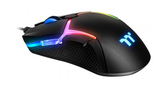 Мышь Thermaltake Level 20 черный оптическая (16000dpi) USB (8but) от магазина РЭССИ