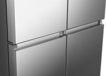 Холодильник Hisense RQ5P470SEI1 3-хкамерн. серый инвертер от магазина РЭССИ